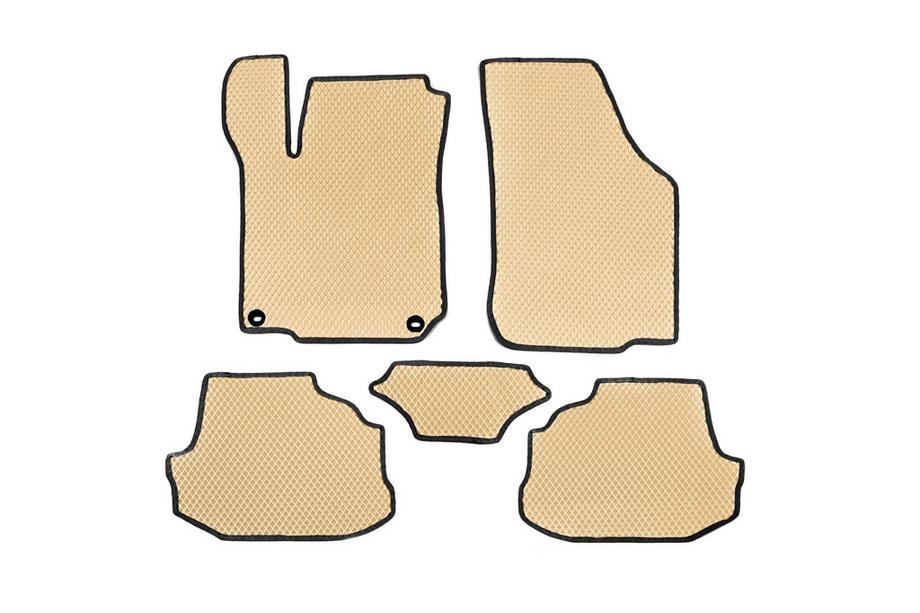 Skoda Octavia I Tour A4 1996-2010 Tapis de sol EVA (Beige) Image