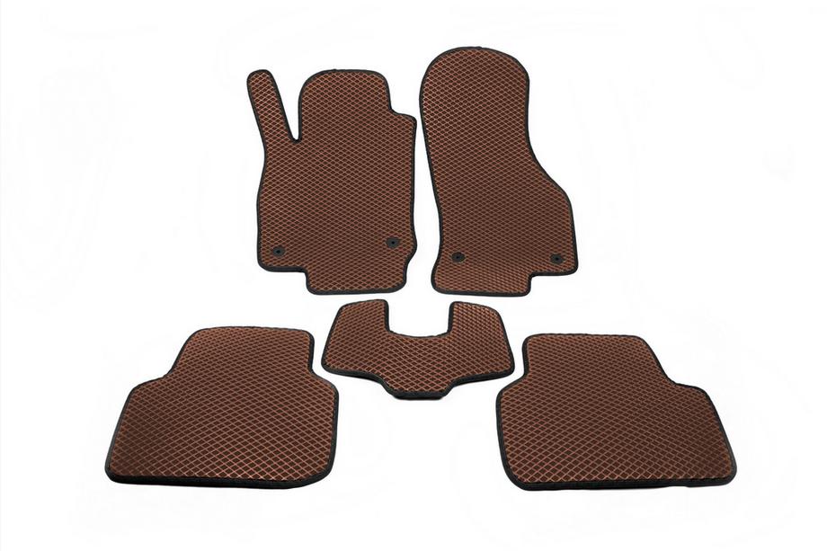Skoda Octavia IV A8 2020- Tapis de sol EVA (Marron) Image