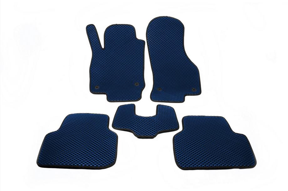 Skoda Octavia IV A8 2020- Tapis de sol EVA (Bleu) Image