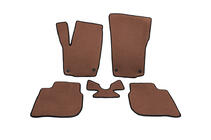 Skoda Rapid 2012-2019 Tapis de sol EVA (Marron) photo 1
