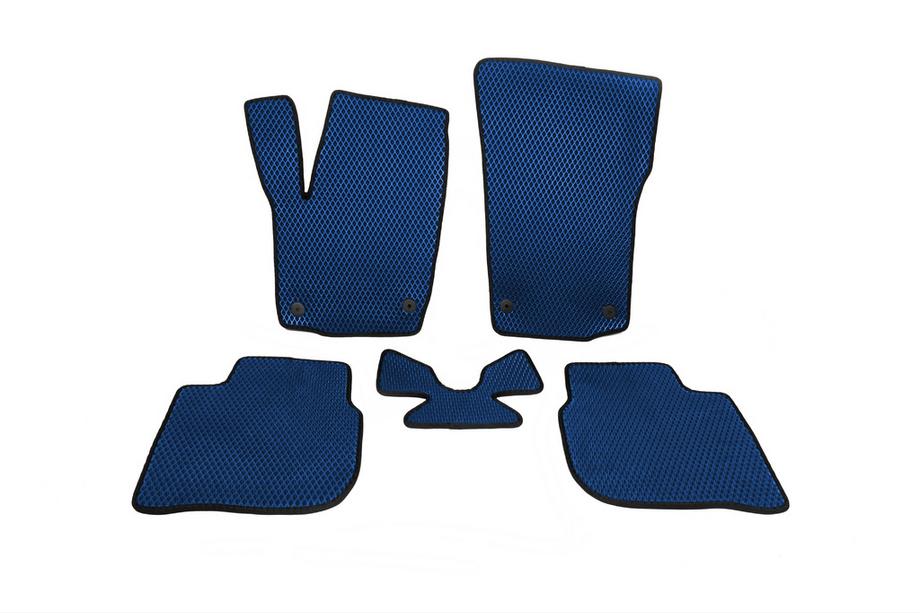 Skoda Rapid 2012-2019 Tapis de sol EVA (Bleu) Image