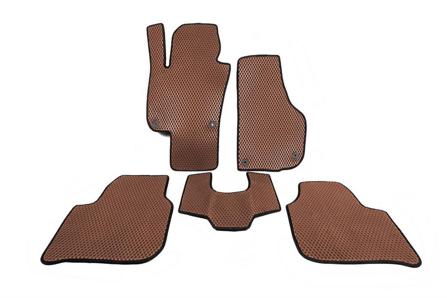 Skoda Superb 2009-2015 Tapis de sol EVA (Marron) Image