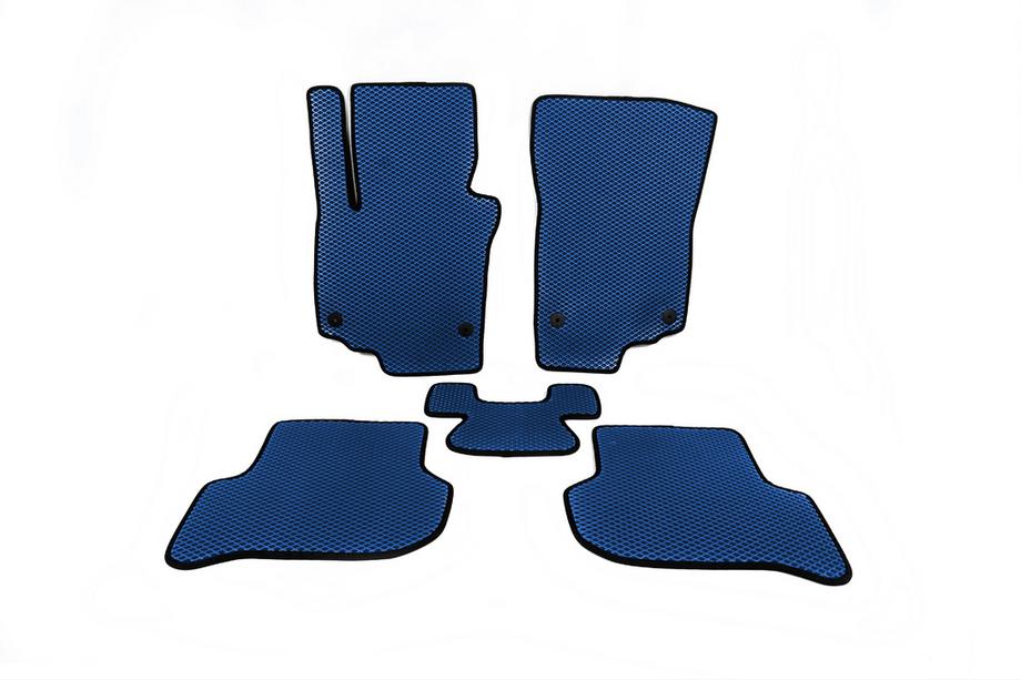 Skoda Yeti 2009-2017 Tapis de sol EVA (Bleu) Image