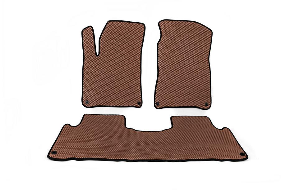 SsangYong Action 2005-2018 Tapis de sol EVA (2011-2013, Marron) Image