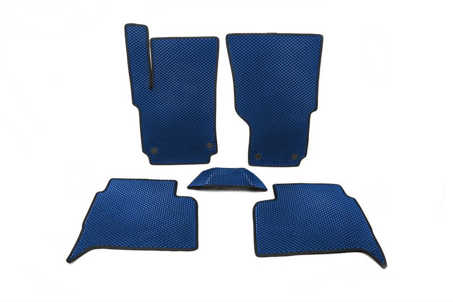 Volkswagen Amarok 2010-2022 Tapis de sol EVA (Bleu) Image