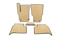 Volkswagen Amarok 2010-2022 Tapis de sol EVA (Beige) photo 1