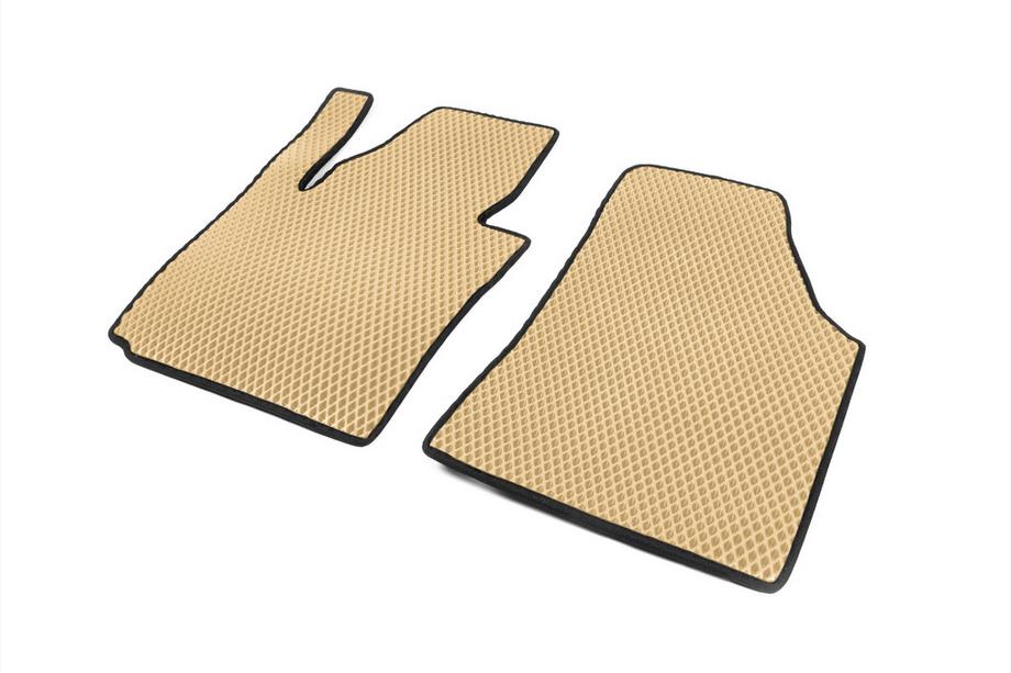 Volkswagen Caddy 2004-2010 Tapis de sol EVA (Beige) 5 pcs, avant et arrière (pour MAXI, 2 portes coulissantes) Photo 4