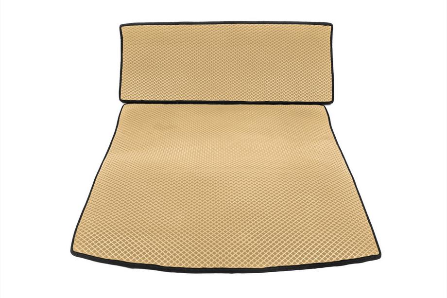 Volkswagen Caddy 2004-2010 Tapis de coffre V1 MAXI (EVA, Beige) Image