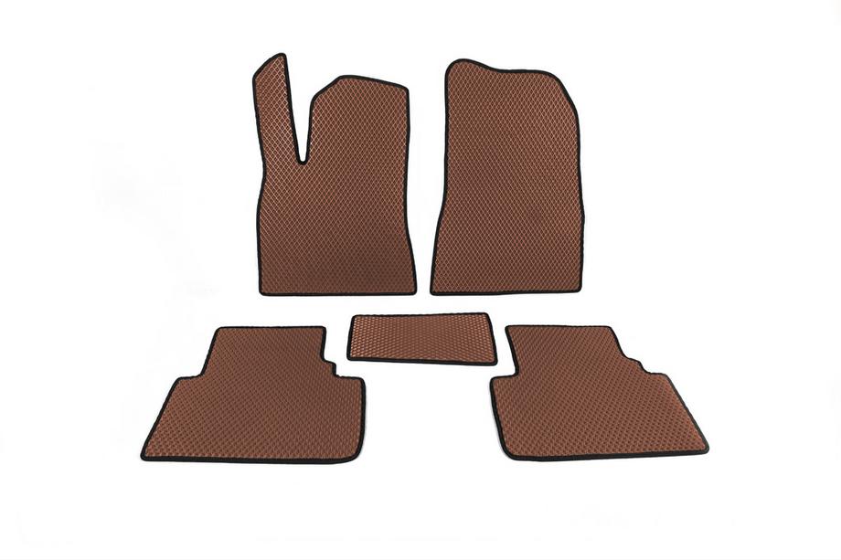 Tesla Model 3 2017- Tapis de sol EVA (Marron) Image