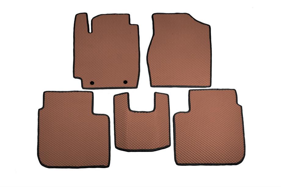 Toyota Camry 2001-2006 Tapis de sol EVA (Marron) Image