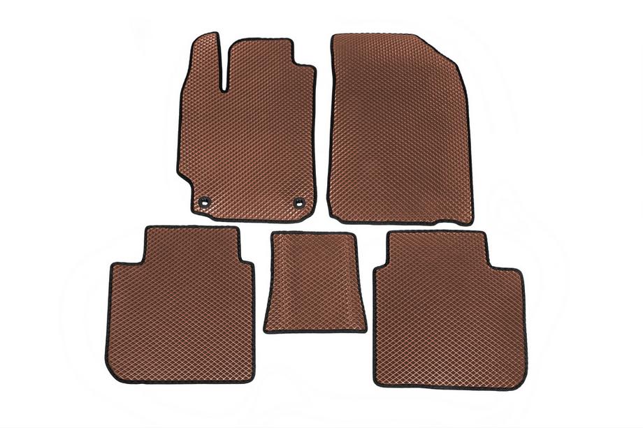 Toyota Camry 2011–2017 Tapis de sol EVA (Marron) Image