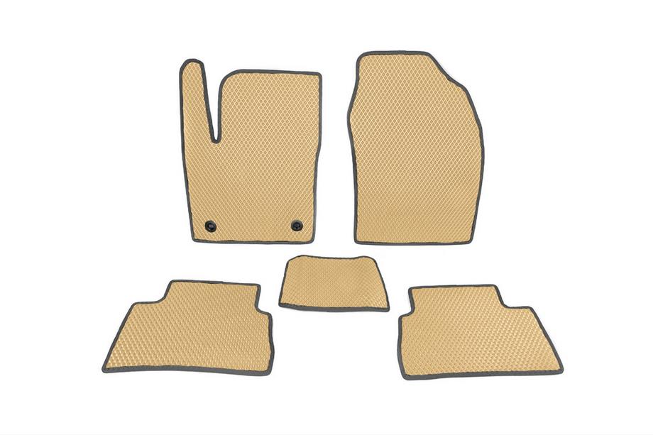 Toyota C-HR 2016-2023 Tapis de sol EVA (Beige) Image