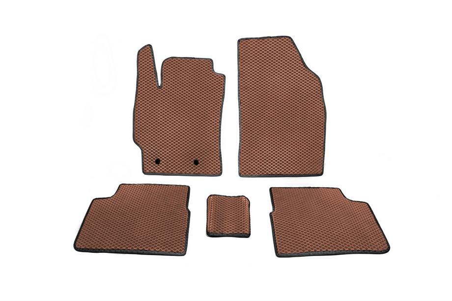 Toyota Corolla 2007-2013 Tapis de sol EVA (Marron) Image