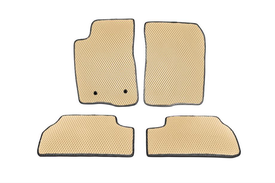 Toyota Corolla Verso 2004-2009 Tapis de sol EVA (Beige) Image