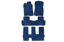 Toyota Highlander 2013-2019 Tapis de sol EVA (3 Rangées, Bleu) photo 1