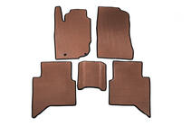 Toyota Hilux 2006-2015 Tapis de sol EVA V1 (Marron) photo 1