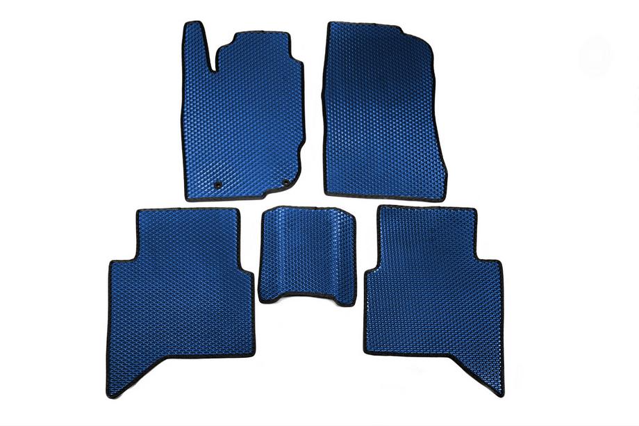 Toyota Hilux 2006-2015 Tapis de sol EVA V1 (Bleu) Image