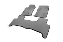 Toyota Land Cruiser Prado 120 2002-2009 Tapis de sol EVA (2 Rangées, Gris) photo 4