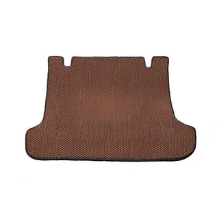 Tapis de coffre 5 places 2009-2017 (EVA, Marron) Toyota Land Cruiser Prado 150 2009-2023 photo 1