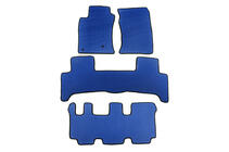 Toyota Land Cruiser Prado 120 2002-2009 Tapis de sol EVA (3 Rangées, Bleu) photo 1