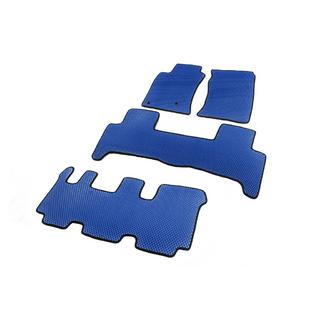 Tapis de sol EVA (3 Rangées, Bleu) Toyota Land Cruiser Prado 120 2002-2009 photo 2