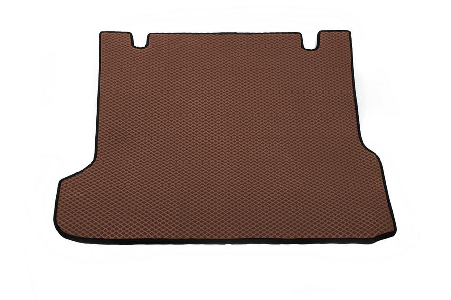 Toyota Land Cruiser Prado 150 2009-2023 Tapis de coffre 5 places 2018+ (EVA, Marron) Base Photo 3