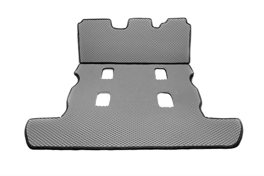 Lexus LX570/450d 2008-2022 Tapis de coffre 2 pcs (EVA, 7 places, Gris) Photo 2