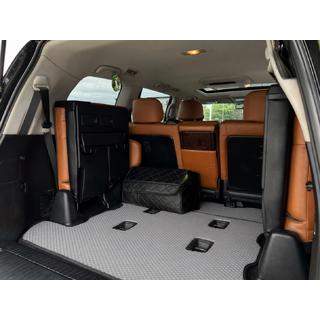 Tapis de coffre 2 pcs (EVA, 7 places, Gris) Toyota Land Cruiser 200 2007-2021 photo 1