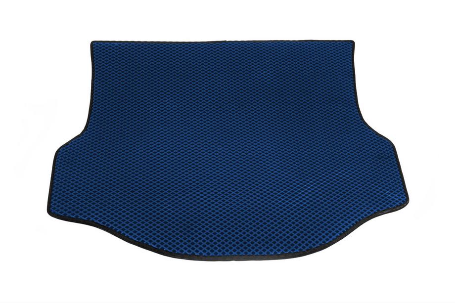 Toyota Rav 4 2013-2018 Tapis de coffre avec logement pour roue de secours (EVA, Bleu) Image