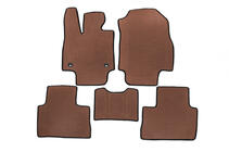 Toyota Rav 4 2019–2025 Tapis de sol EVA Boîte Automatique (Marron) photo 1