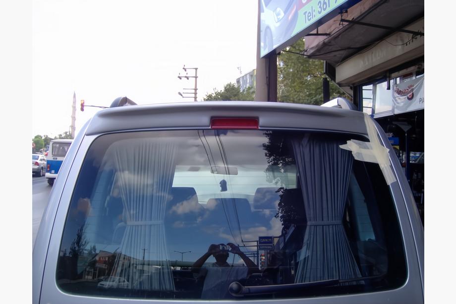 Volkswagen Caddy 2010-2015 Aileron Kalin ABS (apprêté pour peinture) Image