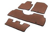 Kia Sorento IV MQ4 2020- Tapis de sol EVA (7 places, Hybrid, Marron) photo 2