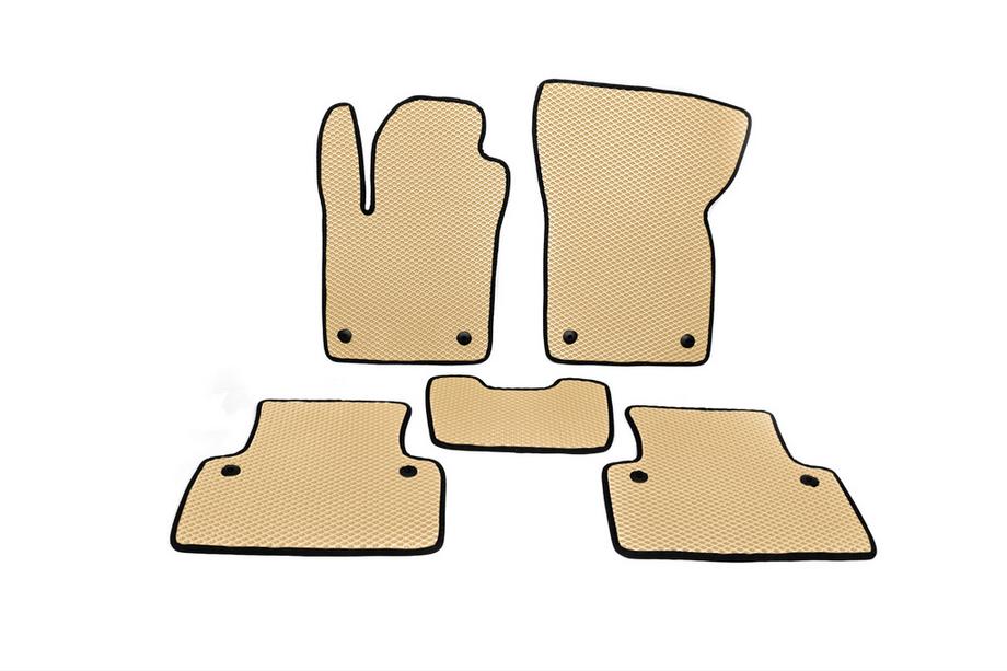 Volvo S40 2004-2012 Tapis de sol EVA (Beige) Image