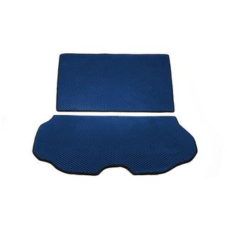 Tapis de coffre 2 pièces (EVA, Bleu) photo 1