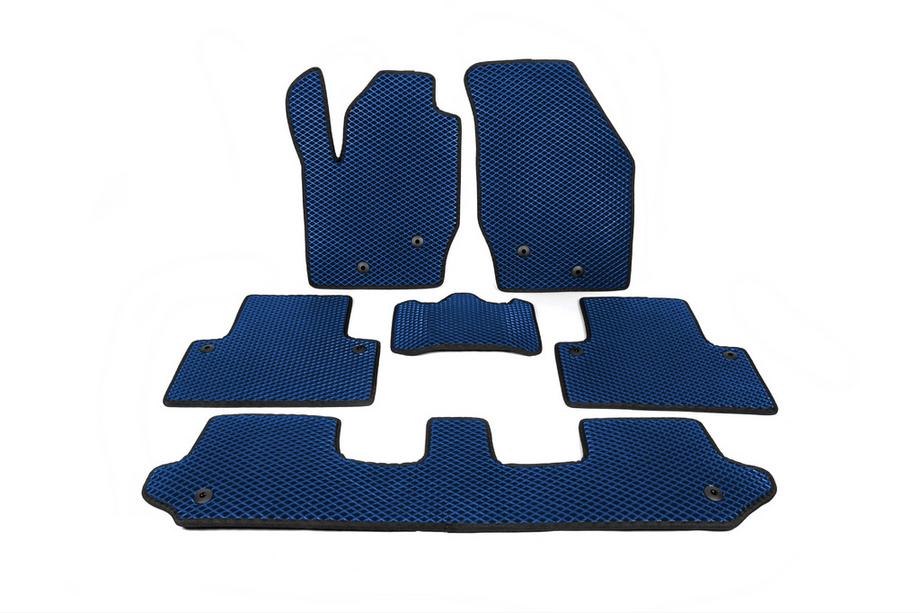 Volvo XC90 2002-2014 Tapis de sol EVA (Bleu) Image