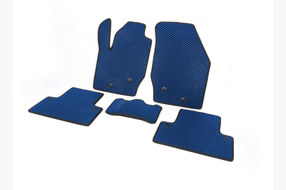 Volvo XC90 2002-2014 Tapis de sol EVA (Bleu) 5 places, 2 rangées Photo 4