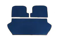 Volvo XC90 2002-2014 Tapis de coffre en 3 parties (EVA, Bleu) photo 1