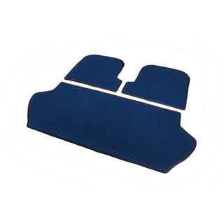 Tapis de coffre en 3 parties (EVA, Bleu) photo 2