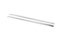 Peugeot Partner Tepee 2008-2018 Moulures en acier inox pour portes coulissantes (2 pcs) OmsaLine - Inox Italien photo 3
