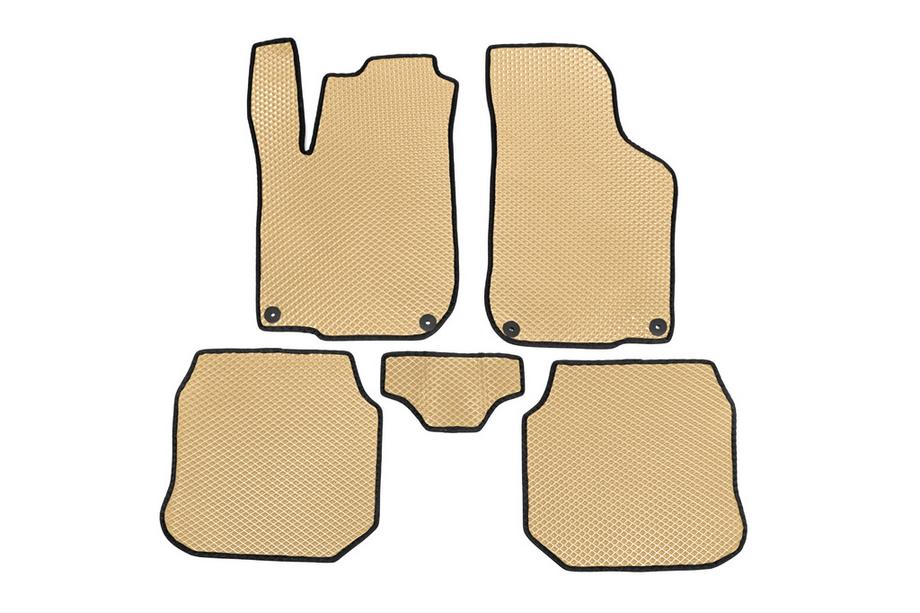 Volkswagen Golf 4 1997-2006 Tapis de sol EVA (Beige) Image