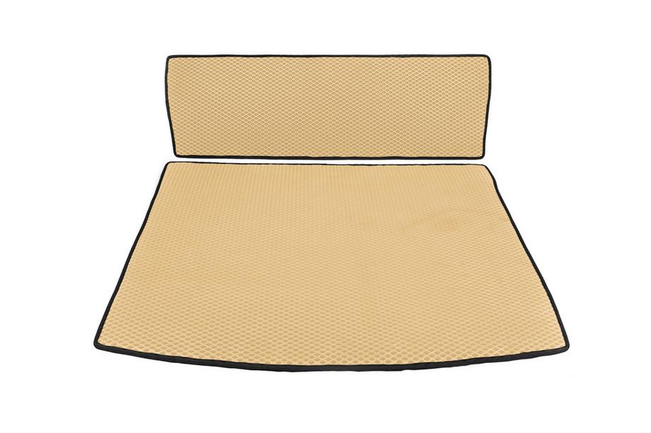 Volkswagen Caddy 2015-2020 Tapis de coffre V2 MAXI (EVA, Beige) Photo 1