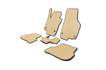 Volkswagen Golf 6 2008-2014 Tapis de sol EVA (Beige) photo 2