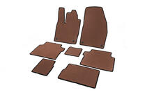 Volkswagen ID.6 2021- Tapis de sol EVA (Marron) photo 2