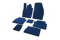Volkswagen ID.6 2021- Tapis de sol EVA (Bleus) 2 Rangées photo 2
