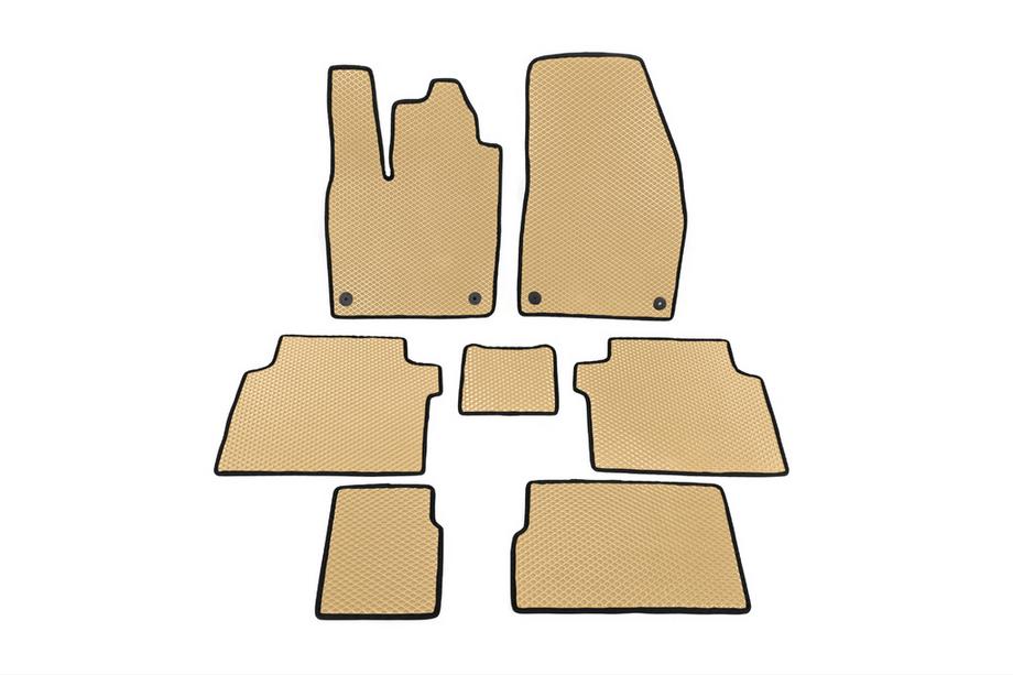 Volkswagen ID.6 2021- Tapis de sol EVA (Beige) Image