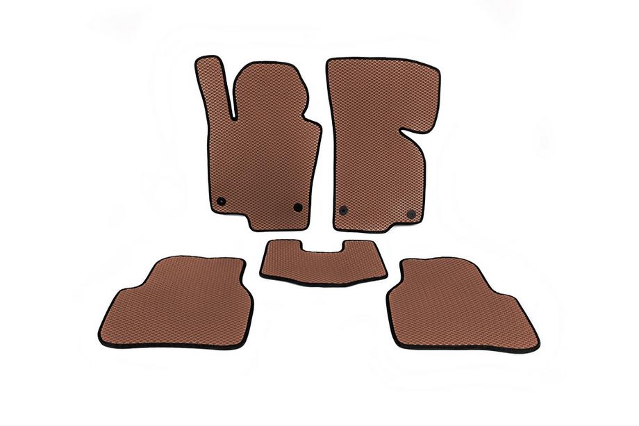 Volkswagen Passat CC 2008-2017 Tapis de sol EVA (Marron) Image