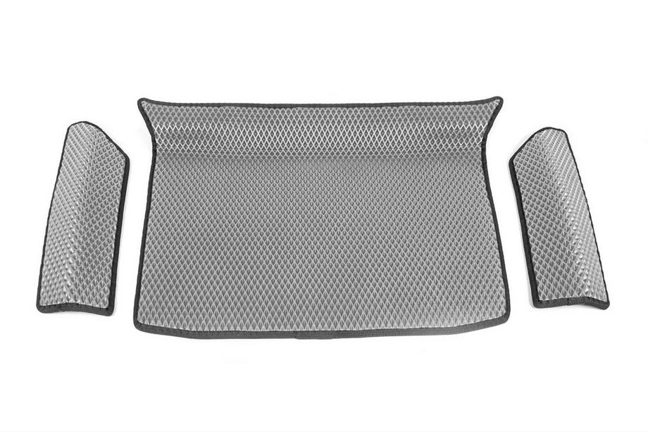 Volkswagen Sharan 2010-2023 Tapis de coffre inférieur (EVA, Gris) Photo 1