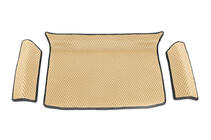 Volkswagen Sharan 2010-2023 Tapis de coffre inférieur (EVA, Beige) photo 1