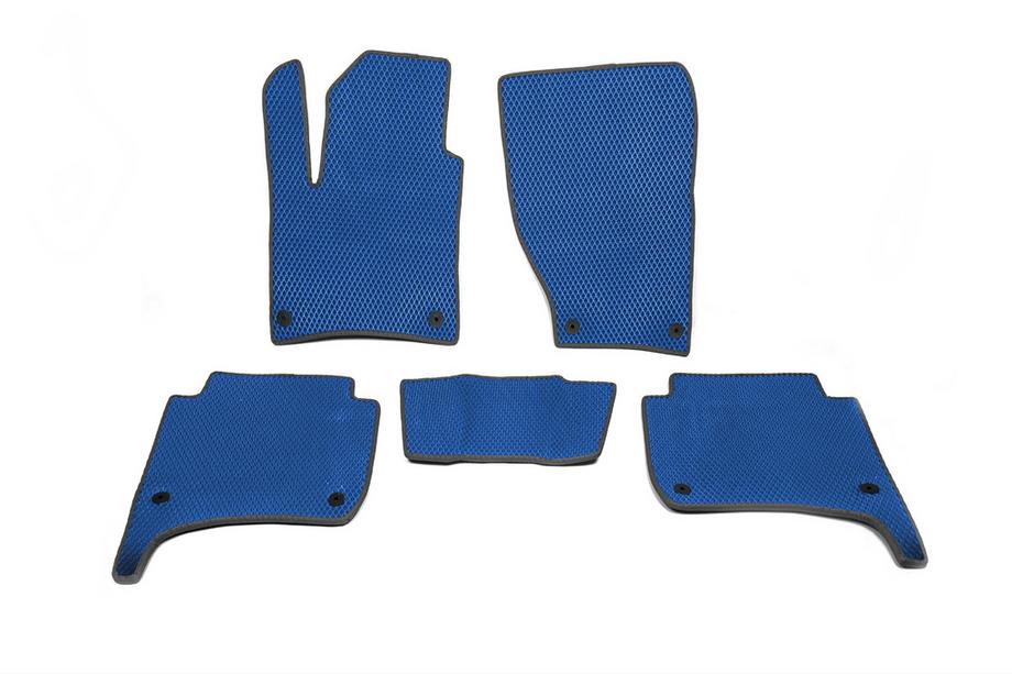 Volkswagen Touareg 2010-2018 Tapis de sol EVA (Bleu) Image