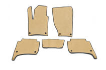 Volkswagen Touareg 2010-2018 Tapis de sol EVA (Beige) photo 1
